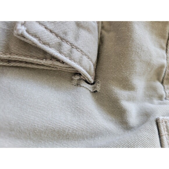 OUTDOOR LIFE Men's Khaki Cargo Shorts Size 34 Used Condition - See Photos - Picture 7 of 8